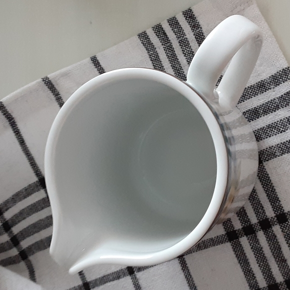 Christopher Stuart Fine China Tranquility Lidded Sugar Creamer Y0237 Teal Yellow - Picture 15 of 16